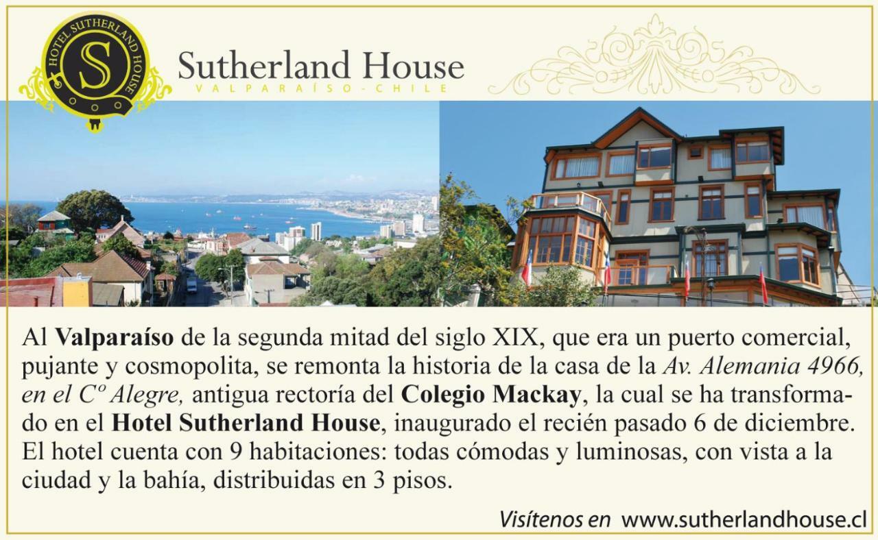Sutherland House Valparaiso Luaran gambar